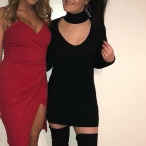 Bodycon sweater dress